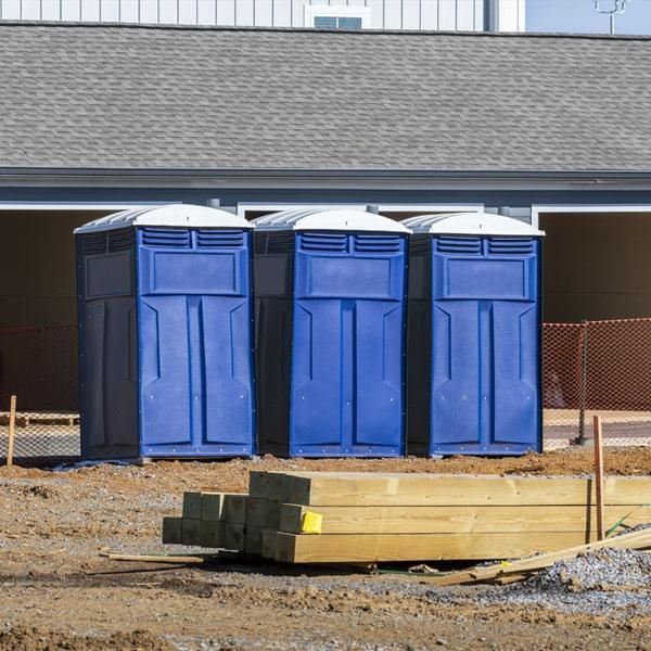 Heavy-duty construction site porta potty in Ottumwa, Iowa