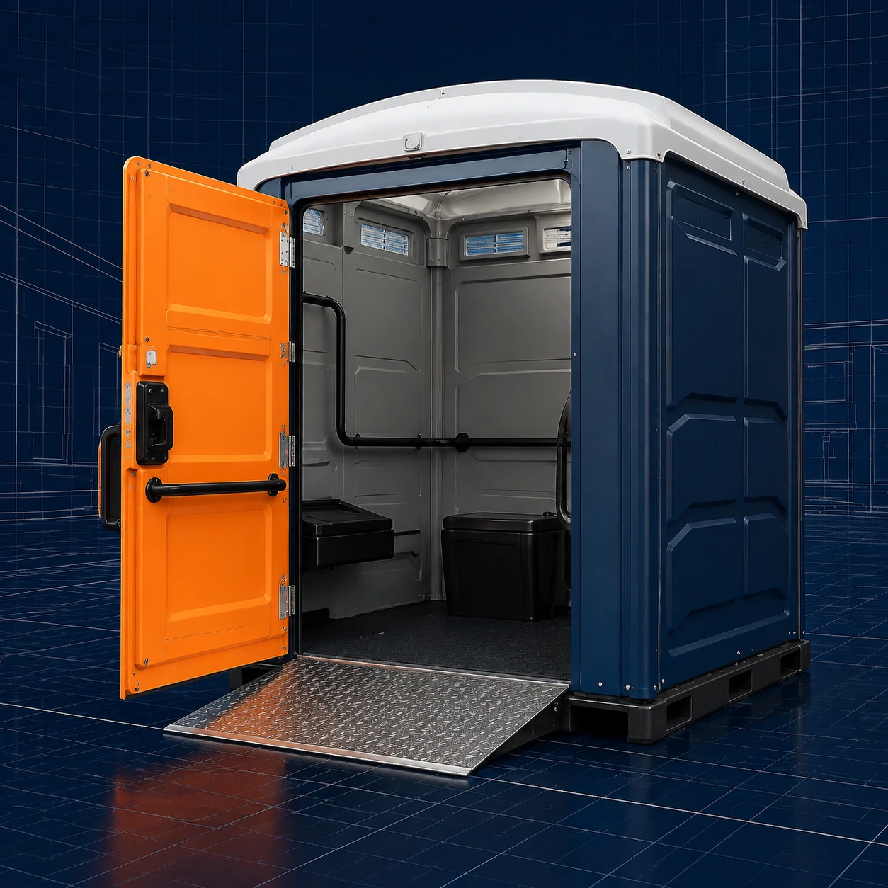 Portable restroom rental planning for Agency, IA