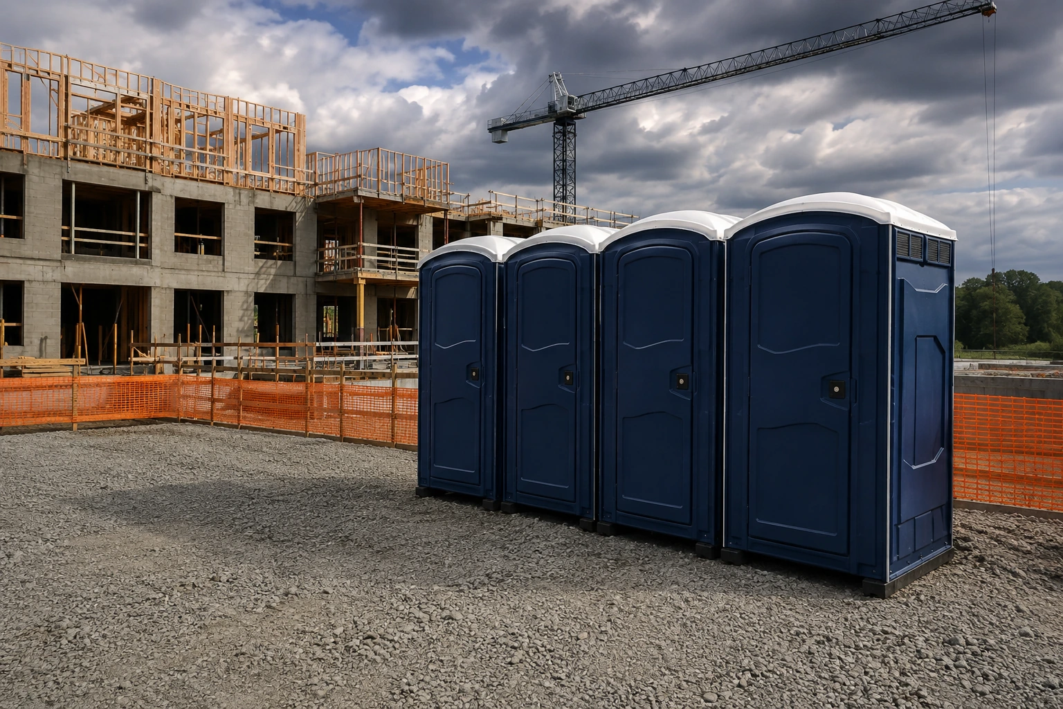 Portable restroom rental planning for Eddyville, IA